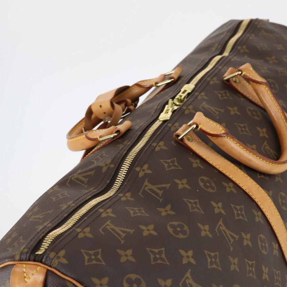 LOUIS VUITTON Monogram Keepall 60 Boston Bag M41422 LV Auth 144554 - Picture 6 of 16